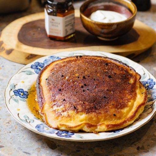 pancakes-with-truffle-honey